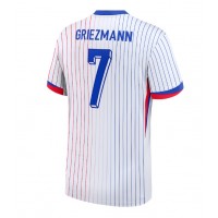 Camisa de Futebol França Antoine Griezmann #7 Equipamento Secundário Europeu 2024 Manga Curta